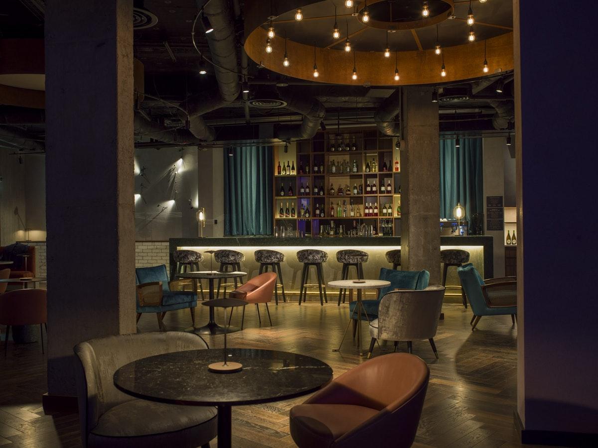 Middle Eight - Covent Garden - Preferred Hotels And Resorts Лондон Екстериор снимка The bar at the 2018 edition of the London Design Festival